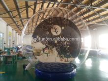 giant inflatable snow globe inflatable giant snow globe giant christmas inflatable human snow globe