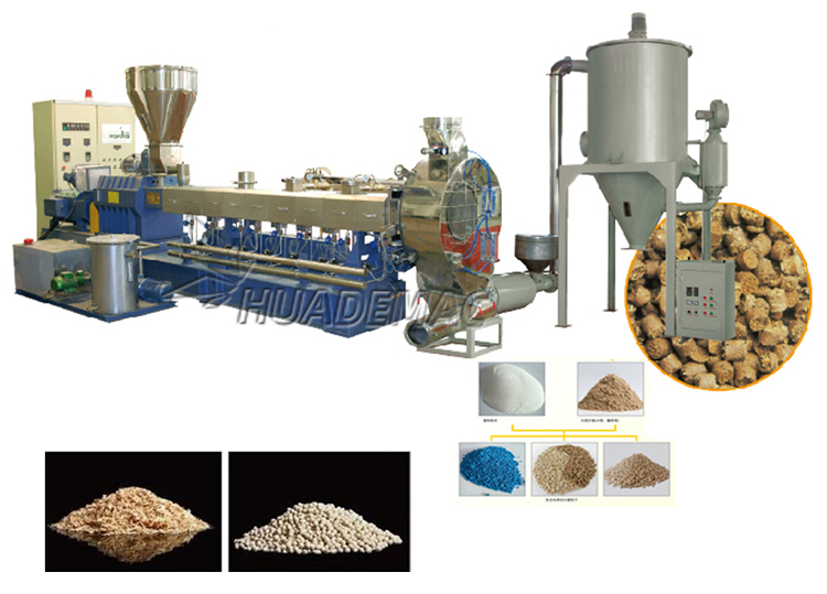 N WPC pelletizing line