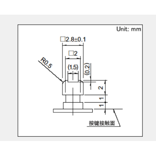 Spuj series push switch