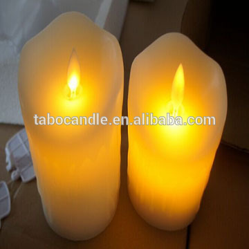 flameless wax candles/red flameless candles/large flameless candles