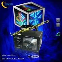 Auto 50mw Rgb Led Magic Laser Light Effects Show Equipment T-6880