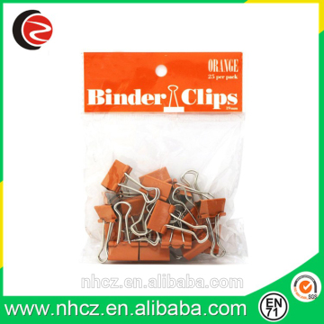 Small Purple Binder Clips 19mm (.75 inch) - 25 Binder Clips per Pack