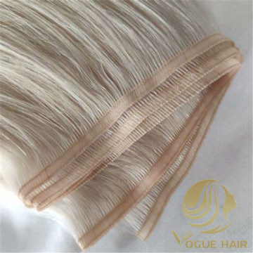 Single color-flat weft hair extensions