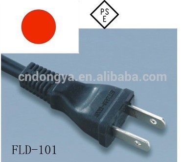 Japan PSE flat wire power cord cable