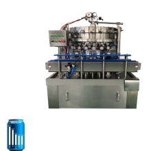 Beer Can Filling, Sealing, and Labeling Machine