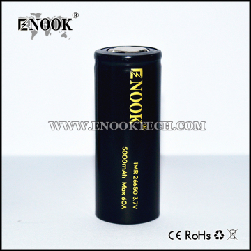 Enook high drain 26650 5000mah 60A Battery