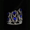 Navidad color Rhinestone Tiara rey desfile corona