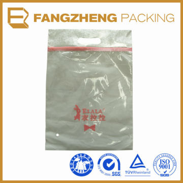 Clear opp printed poly bags for clothes