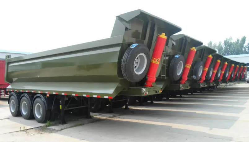 dump semi-trailer