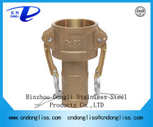 china Copper Material Brass Camlock Fitting, cam lock coupling