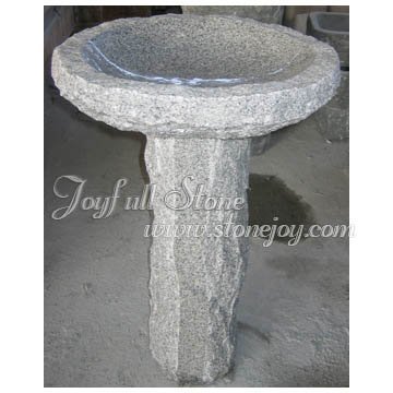 Garden Granite Birdbath