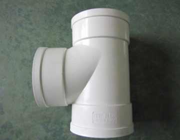 UPVC downstream water Tee pipe fitting mould for drain