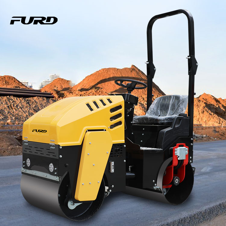 Most popular road roller compactor machine 1 ton compactor