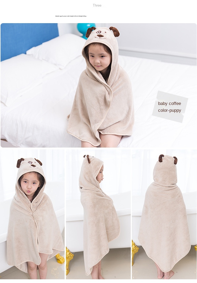 Animal Shape Baby Hooded Bathrobe Cute Baby Bath Towel Baby Bath Towel Fashion Newborn Blankets Kids Towel With Hood