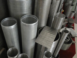 Wedge wire screen cylinders/filter drum