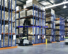 Warehouse Storage Double Deep Pallet Rack For Distribution Center