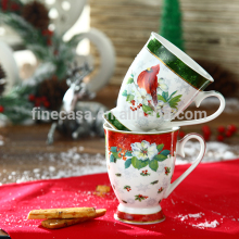 10OZ Christmas Fine New Bone China Mug christmas items