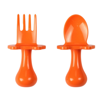 Food Grade Silicone First Self Feeding Infant Utensils