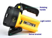 rechargeable projector halogen light spotlight