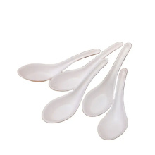 Biodegradable paper bagasse soup dinner spoon for serving