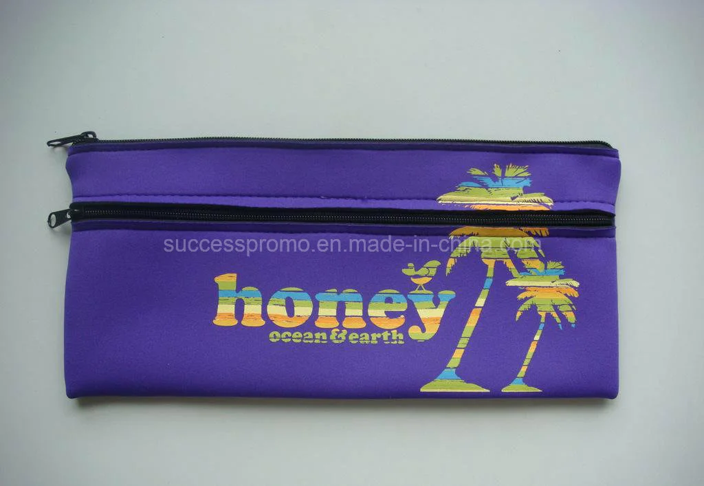 Canvas Pen Case, Pencil Bag with Customized Logo