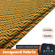 Single-Side Jacquard Fabric with High Elasticity
