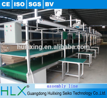 PVC Belt Conveyor Line with Assembly Workbench