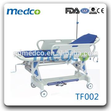 manual stretcher hospital patient transfer trolley TF002