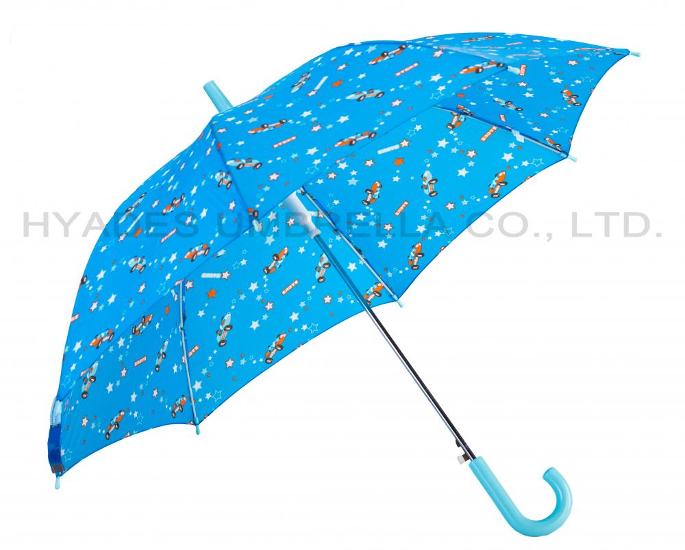 Parapluie enfant réfléchissant à ouverture automatique pour garçon