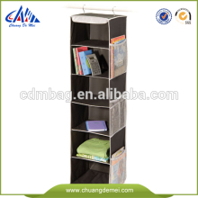 6 shelf hanging non-woven closet storage box