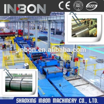 Cutting & Stacking Machine for steel coil sheet in the cut to length line