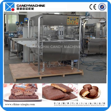 Chocolate coating line in Shanghai confectionery machinery