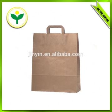 khaki paper bag