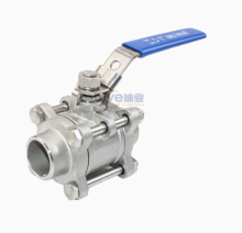 Three Piece Full Bore Butt Weld Ball Valve