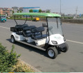 coche de turismo de gas 6 asientos carro de golf de combustible
