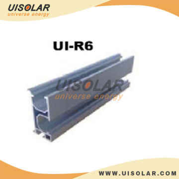 Solar panel mounting aluminum rail , solar mounting rail