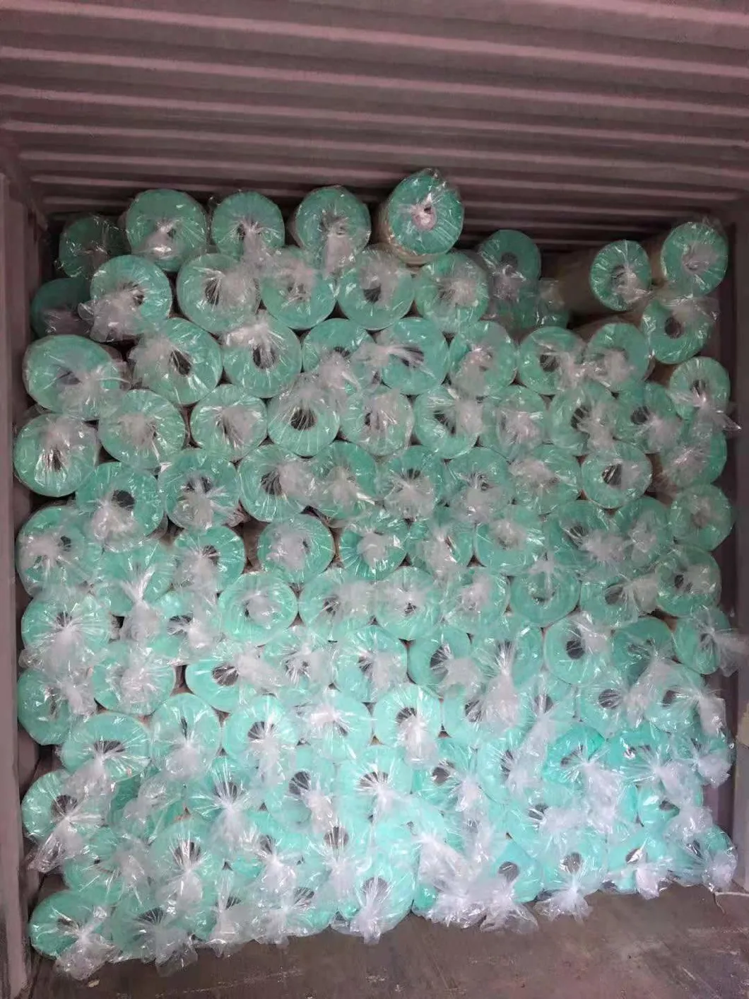 High Performance Green & White Fiberglass Filter Floor Filter Media for Paint Spray Booth