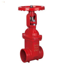 Fire fighting grooved water os&y Gate valve