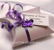 Folded Gift Packaging Box Promotional Pillow Box Supplier