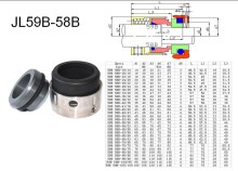 Mechanical Seal 59b58b/Shaft Seals/Gleitringdichtung/Tenuta Meccanica/Sello Mecanico