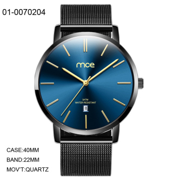 Fashion Quality Watch Alloy Watch Bezel Japan Movt Quartz Watch