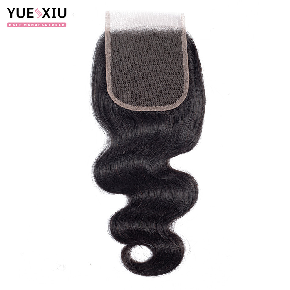 4*4 HD lace closure Remy Hair Brazilian 100% Human Hair closure