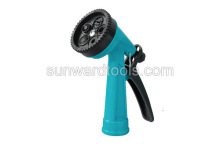 Multi-pattern plastic spray gun