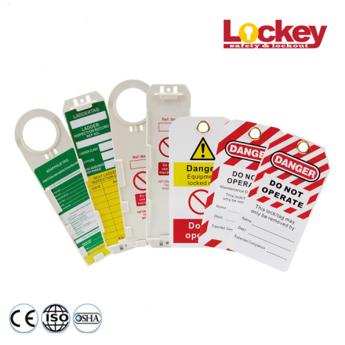 OEM Customized Safety Tags Kunststoffanhänger