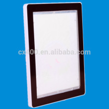 ABS injection Plastic 8inch led lighting picture frame