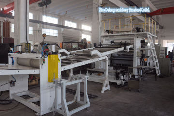 PVC stone plastic decorative board production line