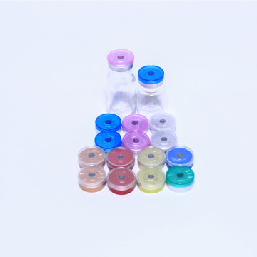 20mm Green Tear Off Aluminum Plastic Caps