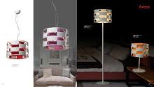 Iron modern floor lamp