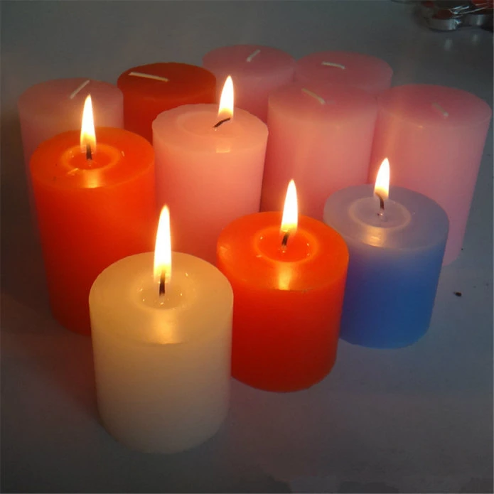 Wholesale High Quality Paraffin Wax White Pillar Church Candles