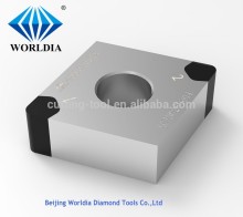 WORLDIA Diamond Cutting Tool PCBN Tipped Indexable Turning Inserts